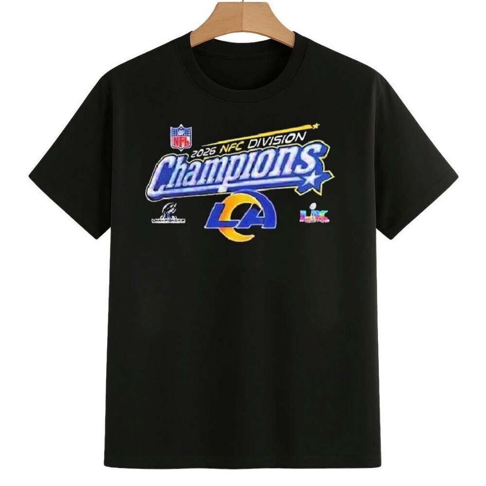 Los Angeles Rams 2026 NFC Division Champions Shirt .